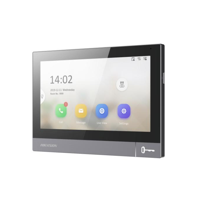 Hikvision DS-KH8381-WTE1 Видеодомофон 7" цветной TFT LCD экран