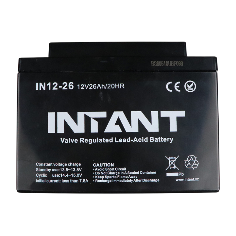 Intant 12V-U26 Аккумулятор 12v-26ah