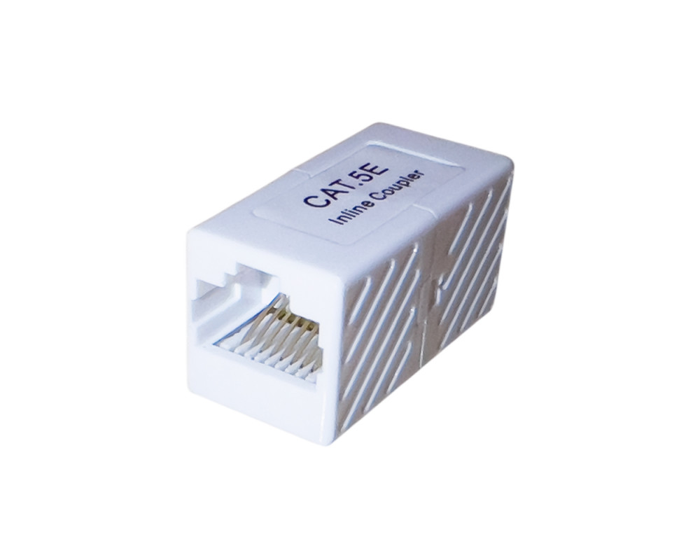 Соединитель (муфта) RJ45 инлайн C-RJ45 (1 шт/пакет), EVO