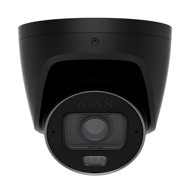 Ajax TurretCam HLVF черный IP-камера проводная (8Мр/2,8mm-12mm)