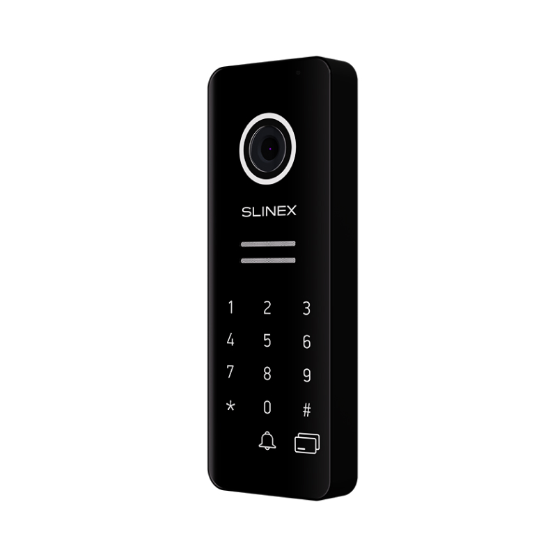Slinex ML-30CR HD цвет черный. Вызывная панель с кодонаборником и считывателем 2,0 Мп (AHD)