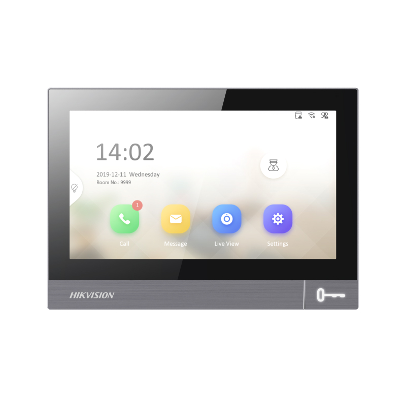 Hikvision DS-KH8381-TE1 Видеодомофон 7" цветной IPS экран
