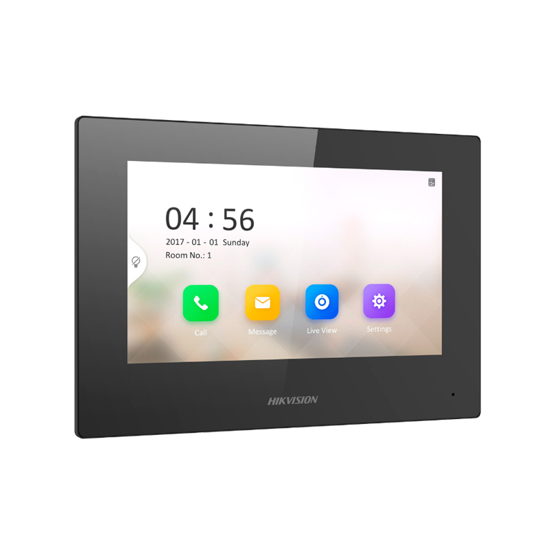 Hikvision DS-KH6320-LE1 (B) (Black) видеодомофон 7" цветной TFT LCD экран
