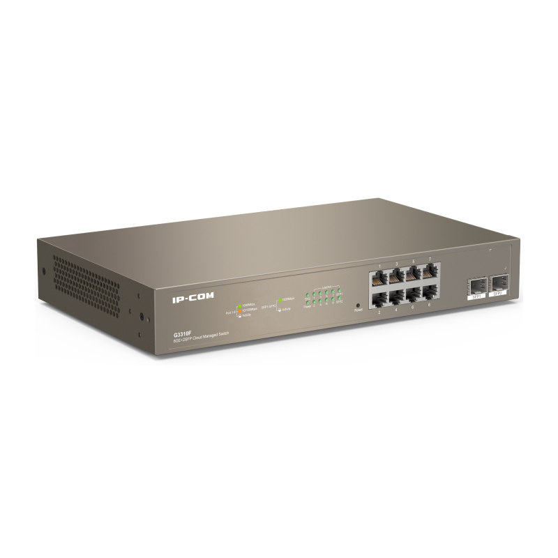 IP-Com G3310F Коммутатор управляемый 8-портовый