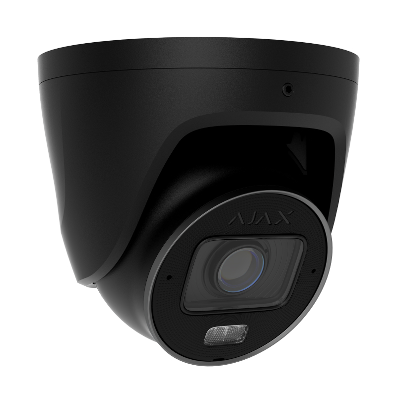 Ajax TurretCam HLVF черный IP-камера проводная (8Мр/2,8mm-12mm)