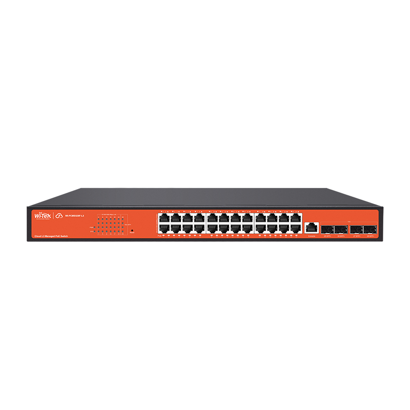 Wi-Tek WI-PCMS528F-L3 Управляемый гигабитный L3-коммутатор/ PoE