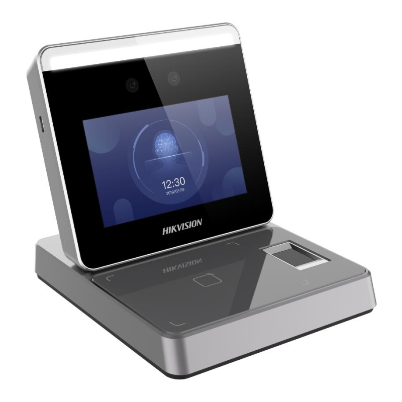 Hikvision DS-K1F600-D6E-F Терминал для сбора изображении лиц и отпечатков пальцев