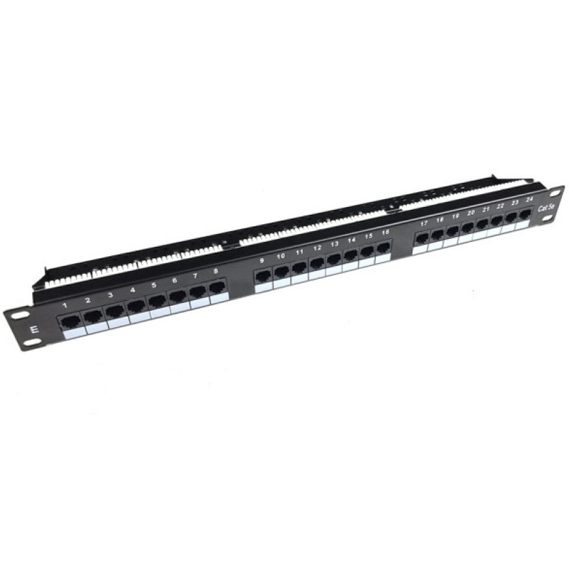 Finen UTP Cat5 24ports 19-дюймовая 24-портовая патч панель