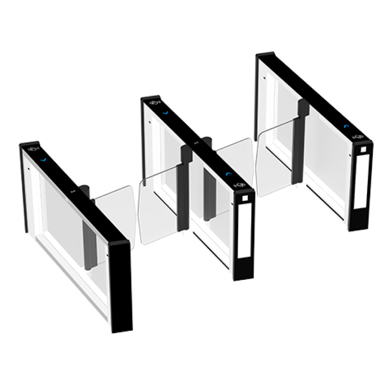 ZKTeco Saturn-S4200 Двухсекционный турникет с распашным заграждением 23,9"