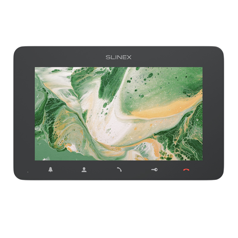 Slinex SM-07 цвет графит 7" Ультратонкий видеодомофон